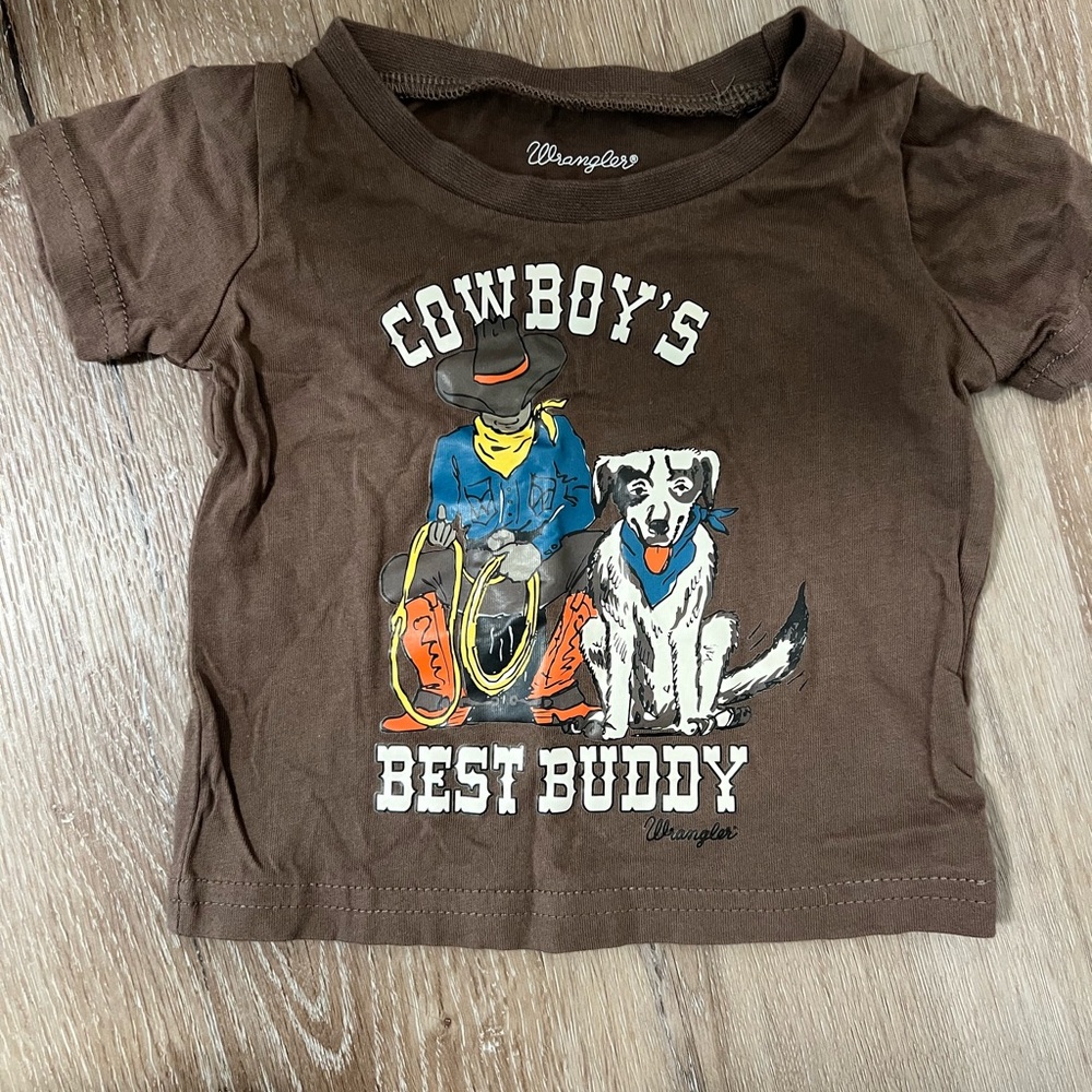 Wrangler Tee- Baby 3-6 months